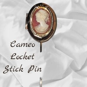 Locket Cameo Stick PIin